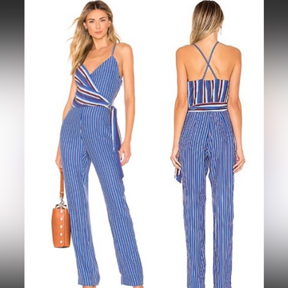 Rag & Bone Felix 100% Silk Jumpsuit Size: 4